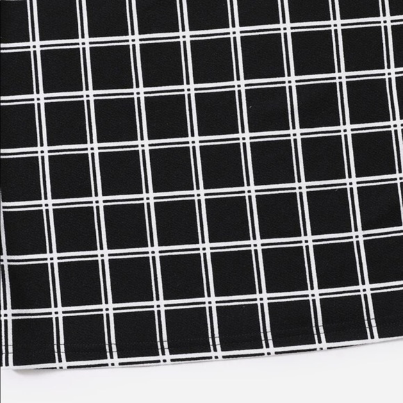 Window Pane Mini Dress - NWT - Picture 4 of 6